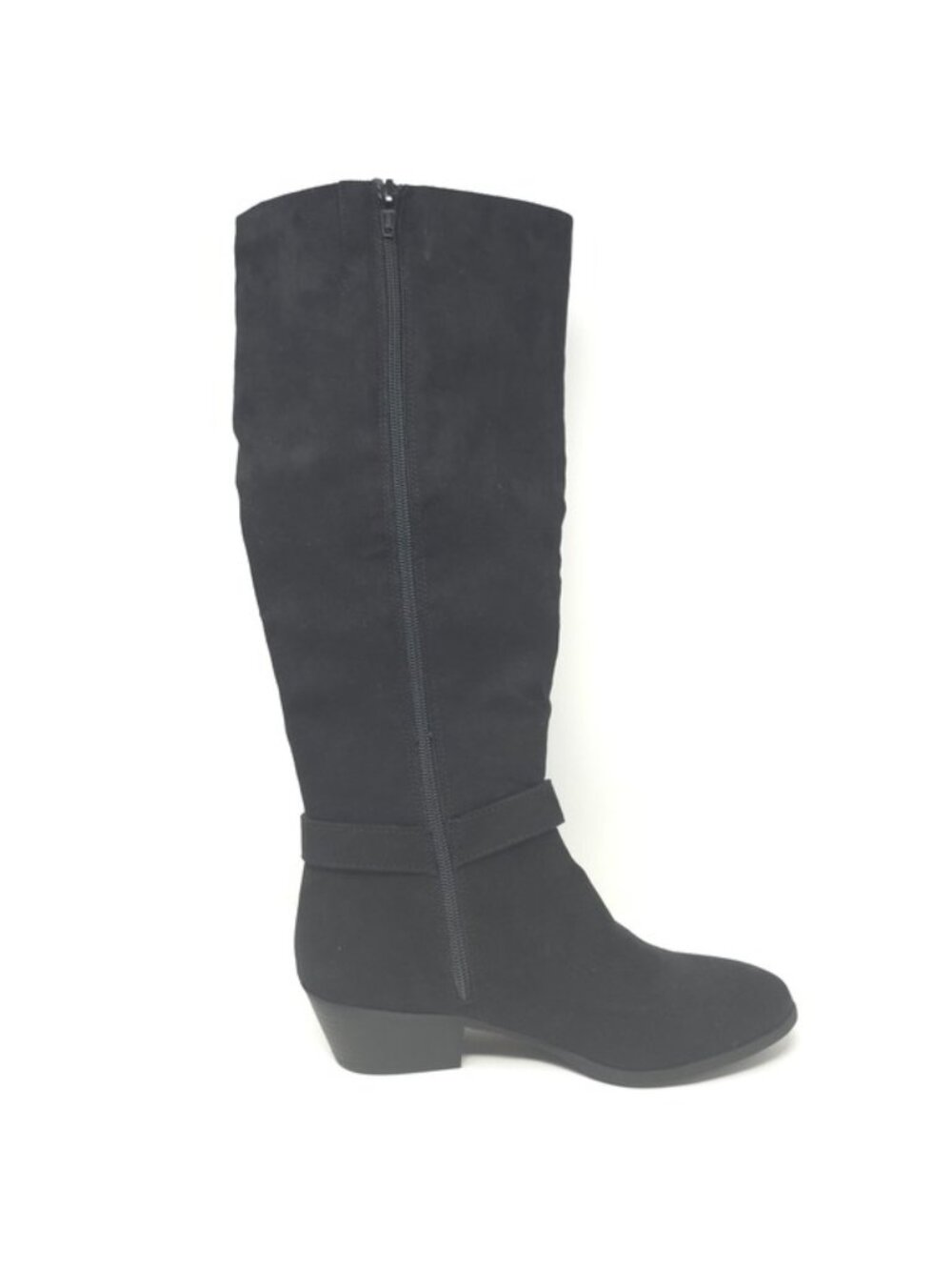 Style & Co Boots Omahaf Black Faux Suede Knee High Size 6M - Picture 4 of 13